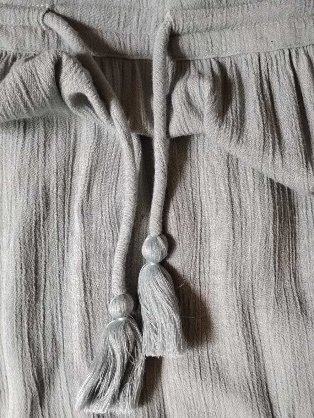 Rip Curl Light Sage Green Sleeveless Maxi Dress with Tassel Tie - Picture 11 of 12